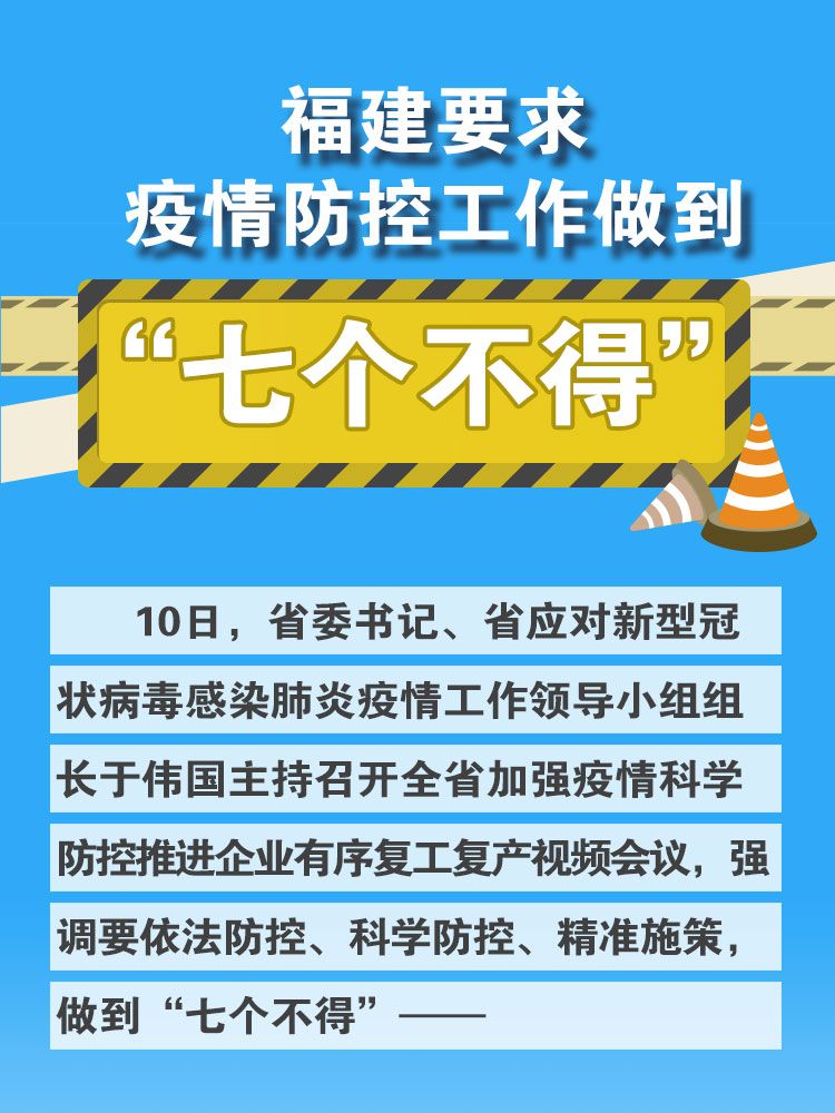 福建省科学精准施策，保障民生防疫