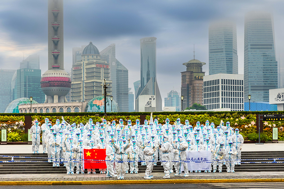 上海抗疫，众志成城，共克时艰