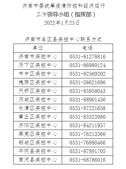 济南疫情指挥部通告，共筑防线守护泉城安全