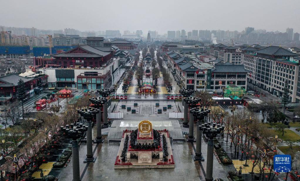 西安疫情下的古城新面貌