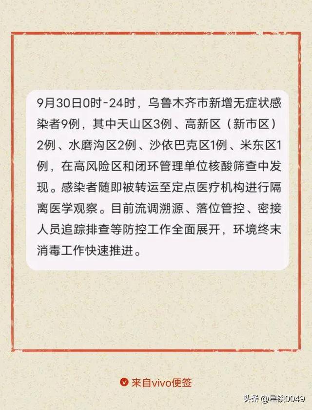 乌鲁木齐疫情快讯，团结一心，共克时艰
