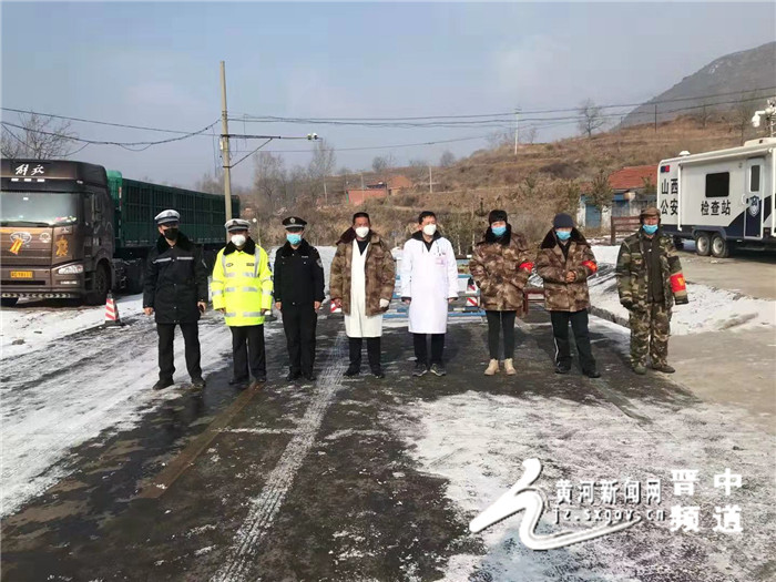 贵南县众志成城抗击疫情