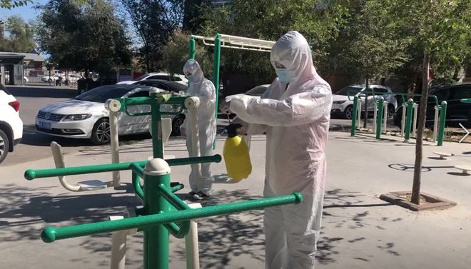 乌鲁木齐精准防控疫情，城市安全网织密