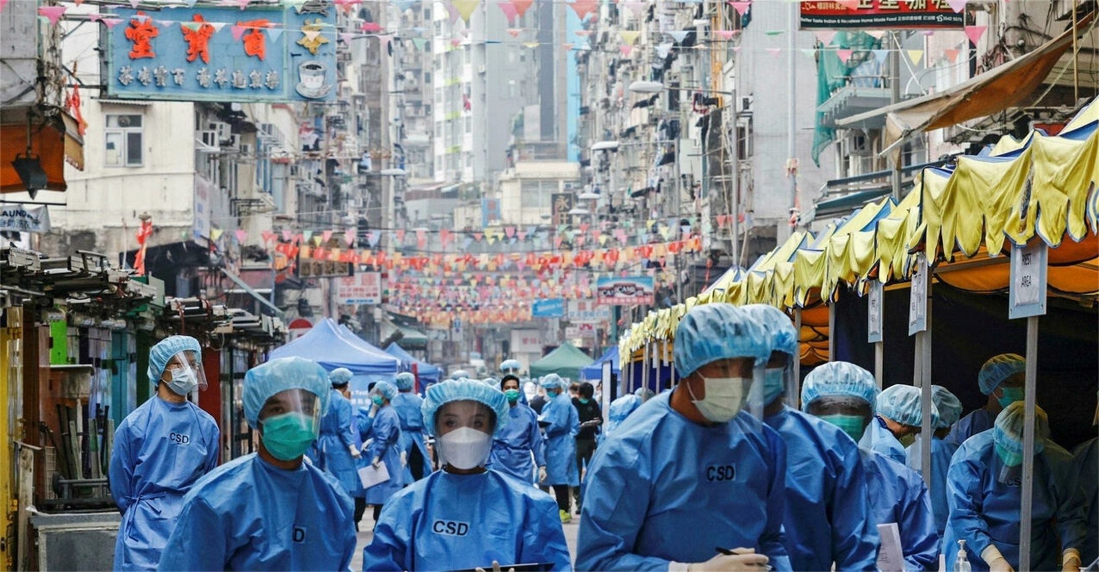 上海与香港，城市间的挑战与应对新冠疫情